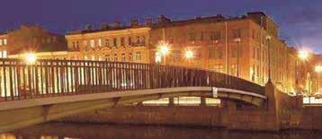 Пешеходный Коломенский мост через канал Грибоедова